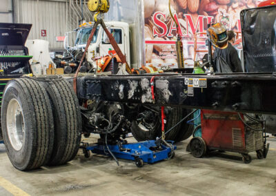 Truck wheelbase modification