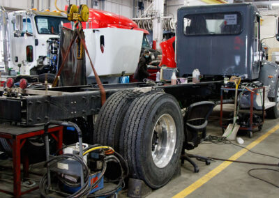 Truck wheelbase modification