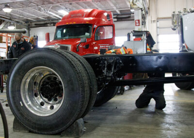 Truck wheelbase modification