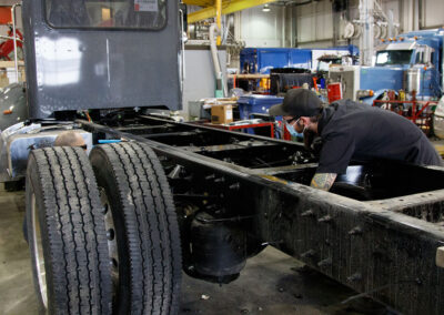 Truck wheelbase modification