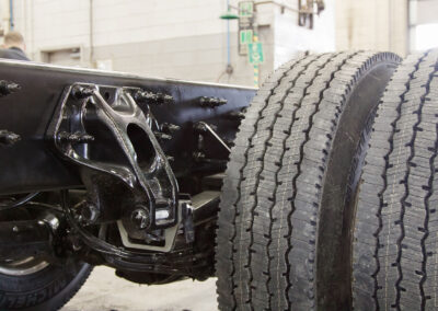 Truck wheelbase modification